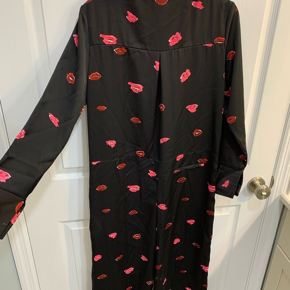 Black and Pink Women's Jumpsuit - Picture 8 of 8